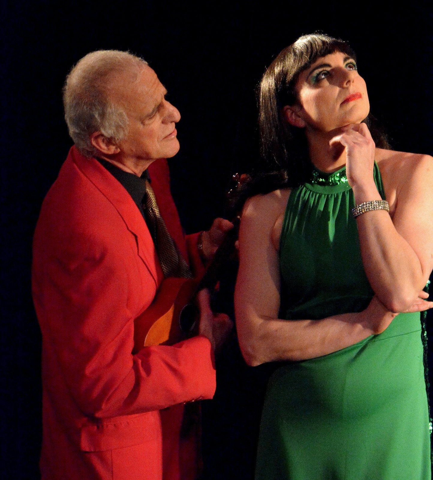 Séance de photos de spectacle de cabaret