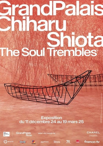 Exposition Grand Palais - Chiharu Shiota [ANNULE]